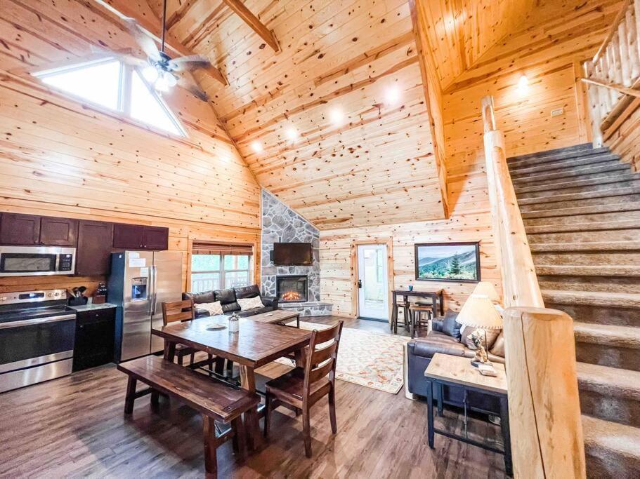 Indoor Heated Pool Hot Tub Cabin Sevierville Exteriör bild