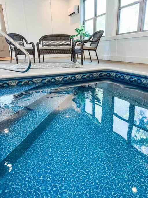 Indoor Heated Pool Hot Tub Cabin Sevierville Exteriör bild