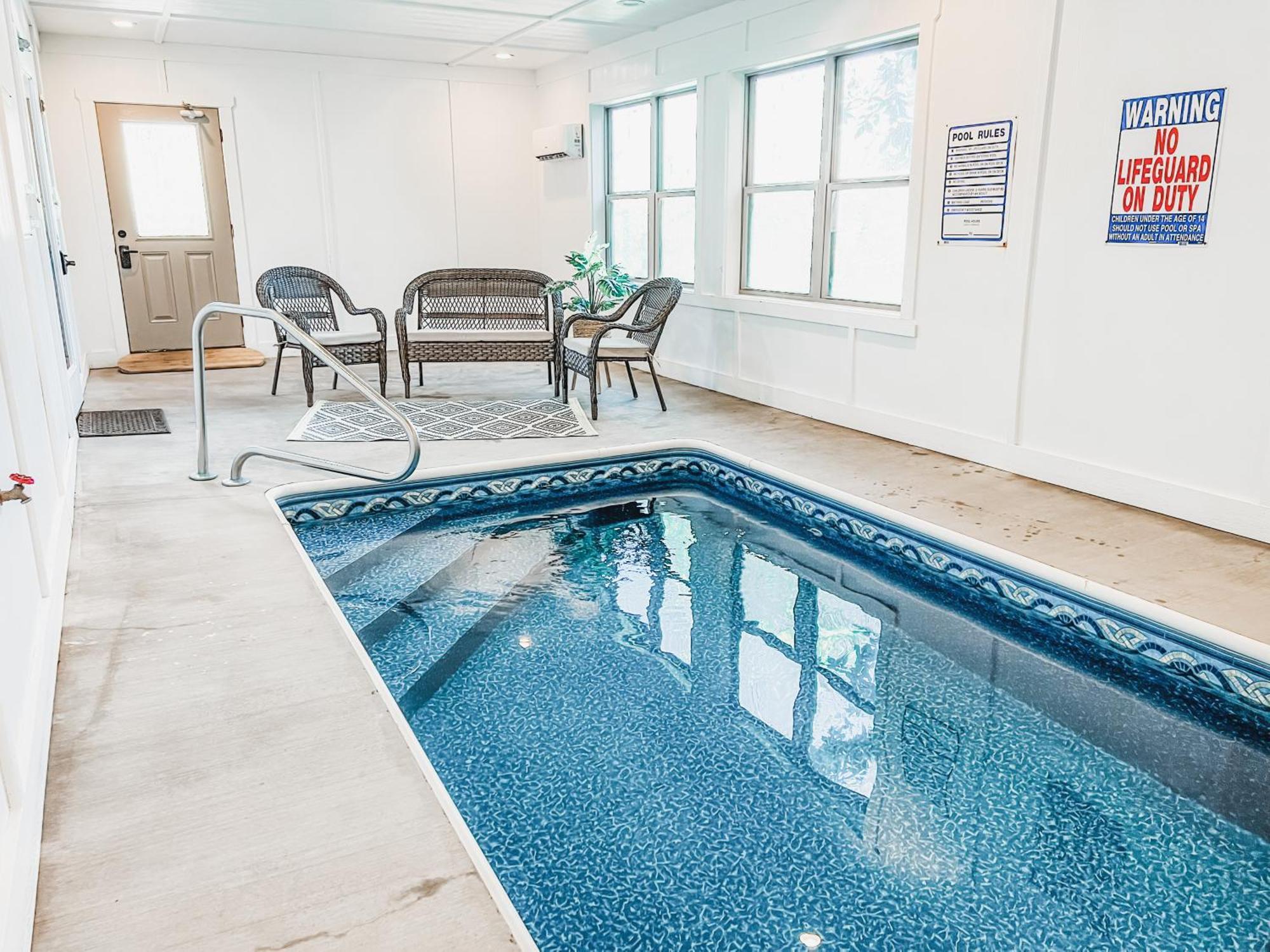 Indoor Heated Pool Hot Tub Cabin Sevierville Exteriör bild