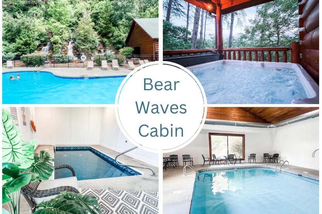 Indoor Heated Pool Hot Tub Cabin Sevierville Exteriör bild